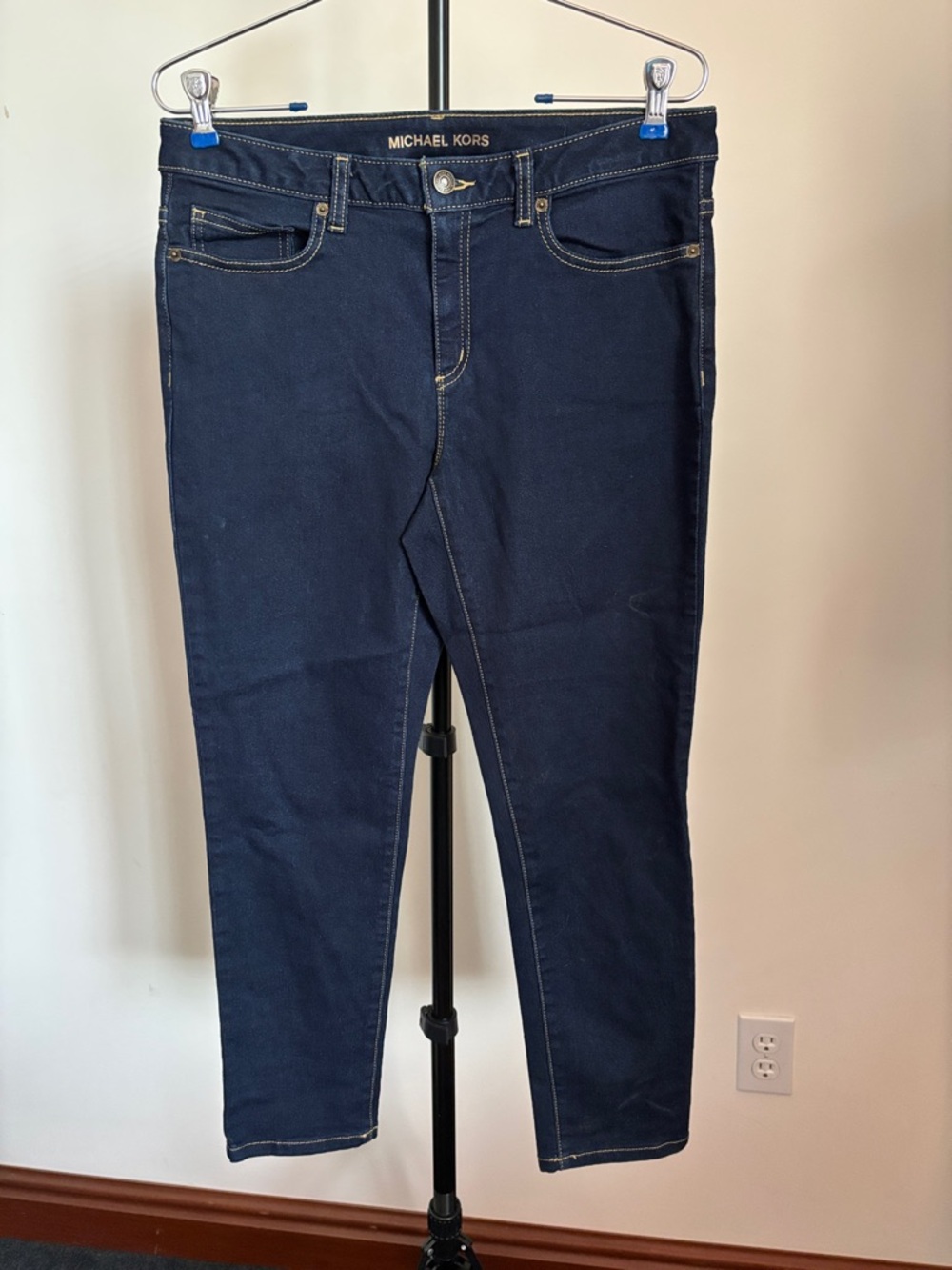 Michael Kors Dark Navy Ankle Jeans